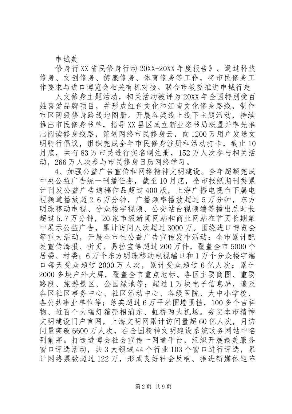 市文明办工作总结_第2页