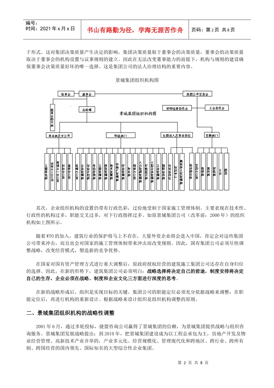 某国有建筑集团公司组织机构设计_第2页