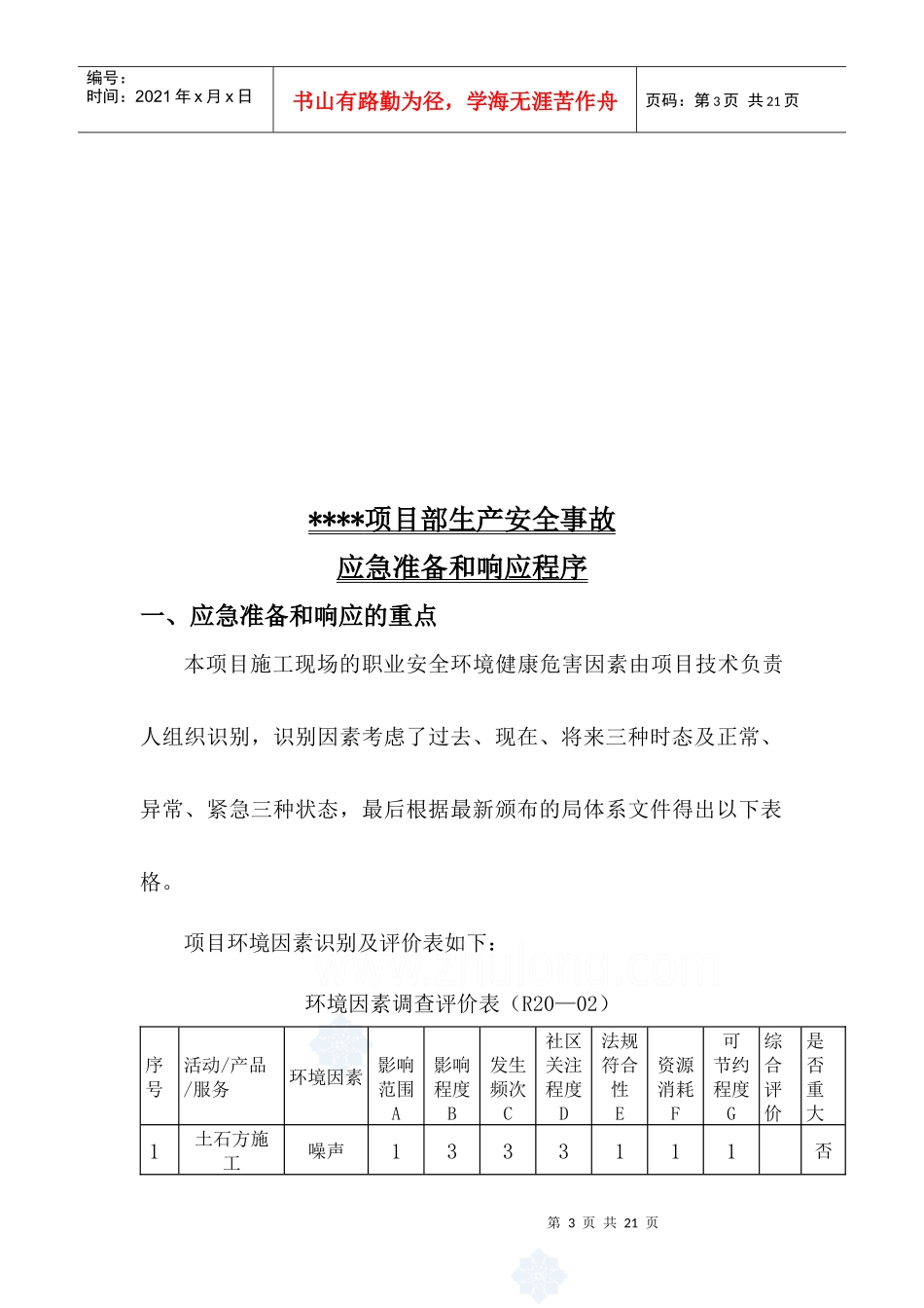 某办公楼安全事故应急预案_第3页