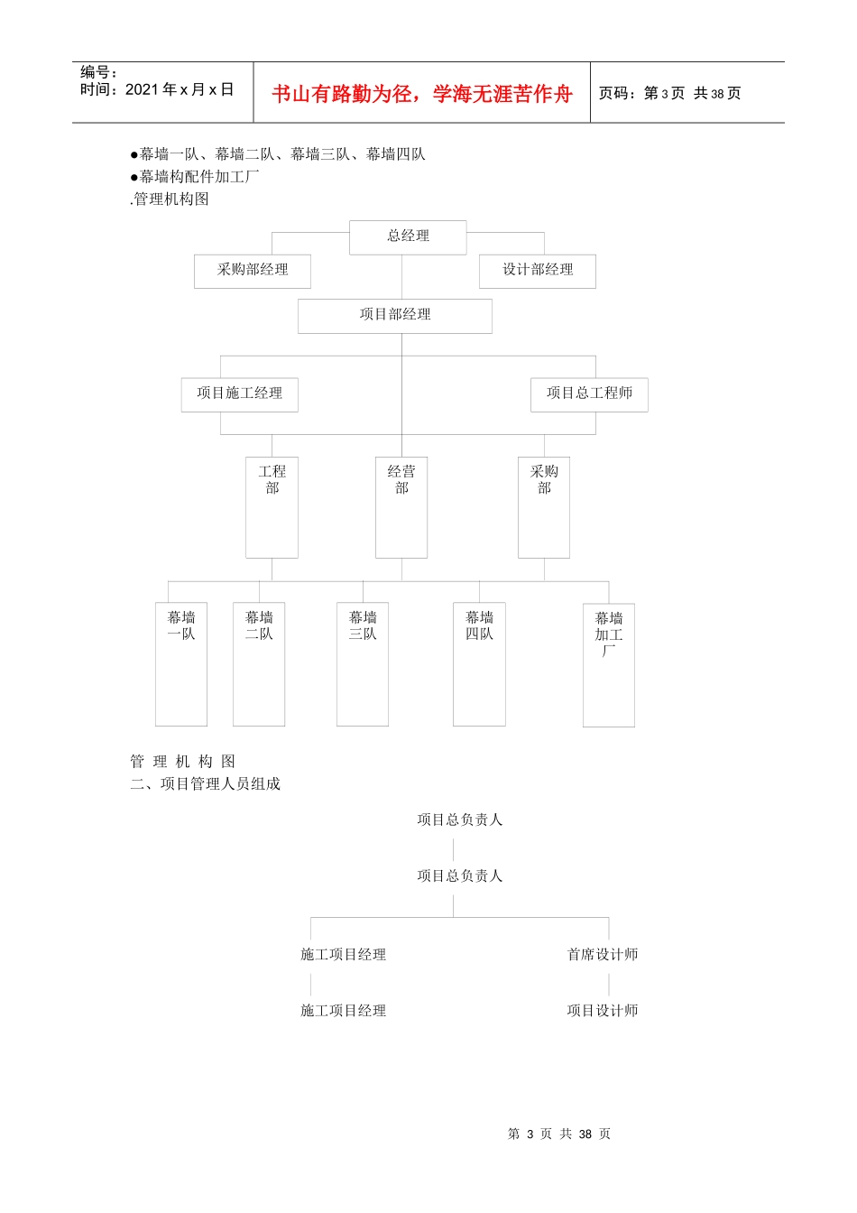 某办公楼幕墙施工组织设计方案_第3页