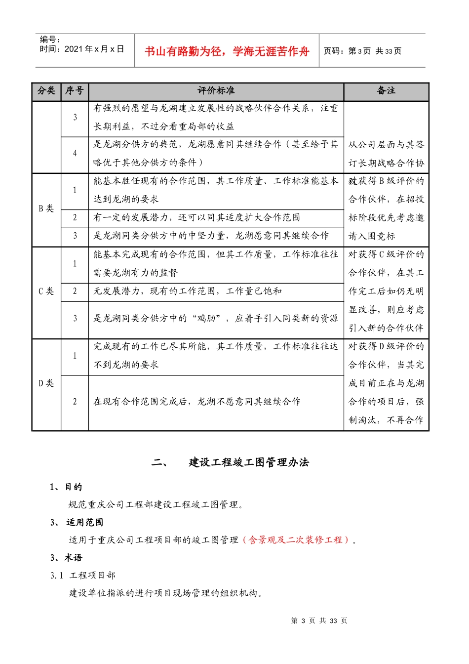 某地产_全套工程管理制度_31页_第3页