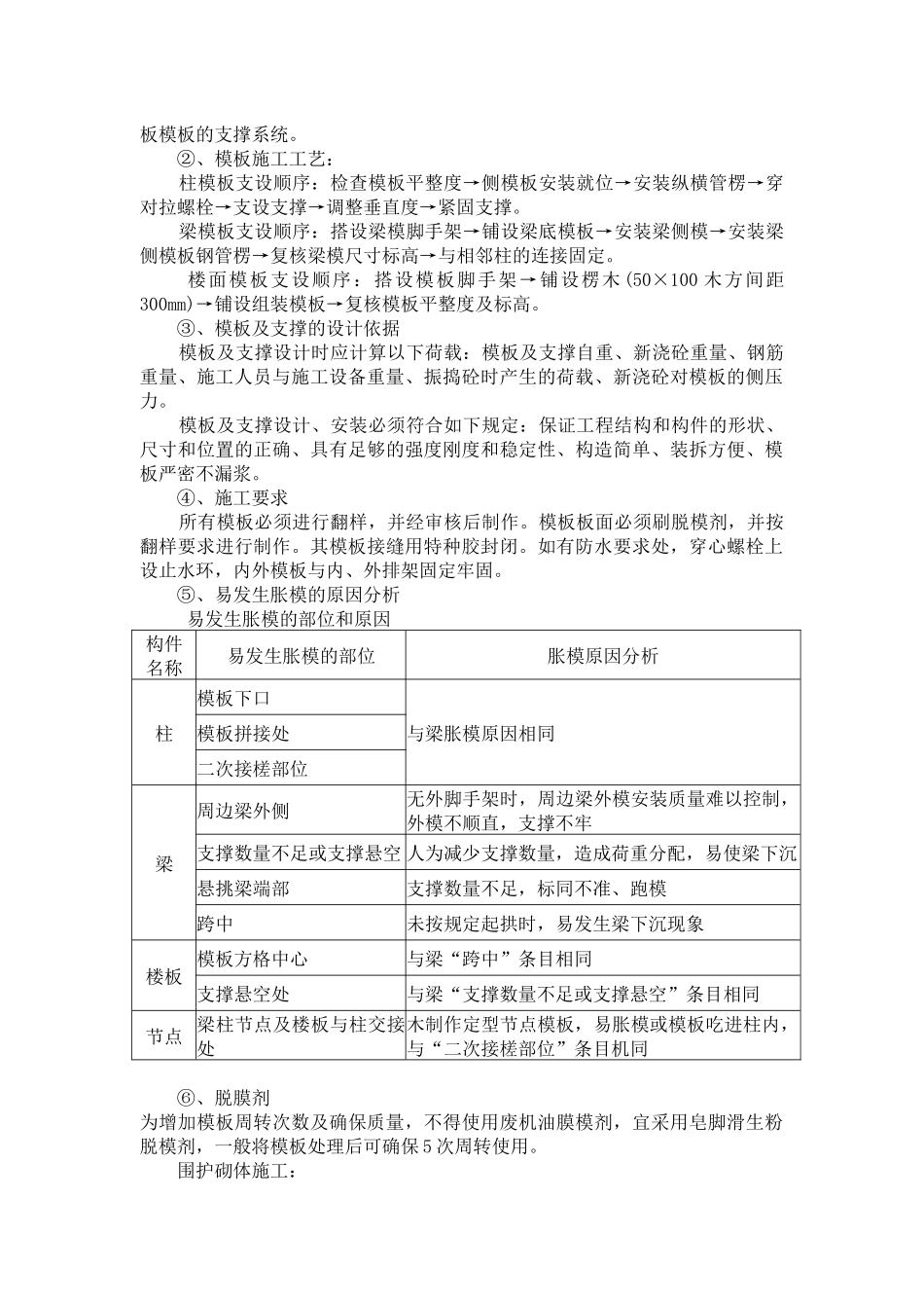 某县学校食堂施工组织设计_第3页