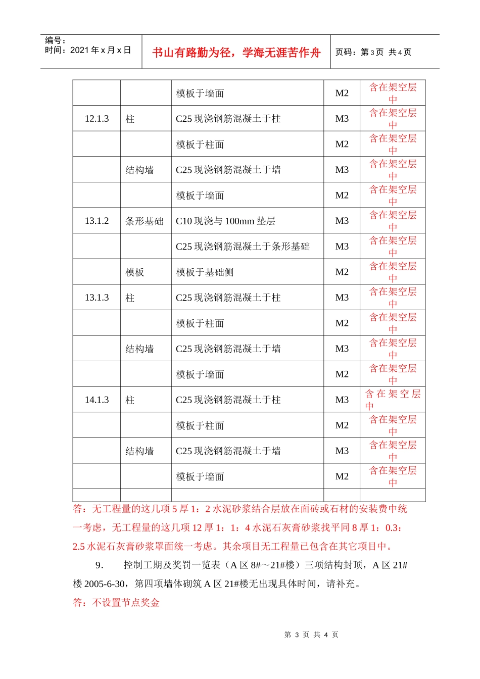 某地产东海岸项目三期总包招标答疑2_第3页