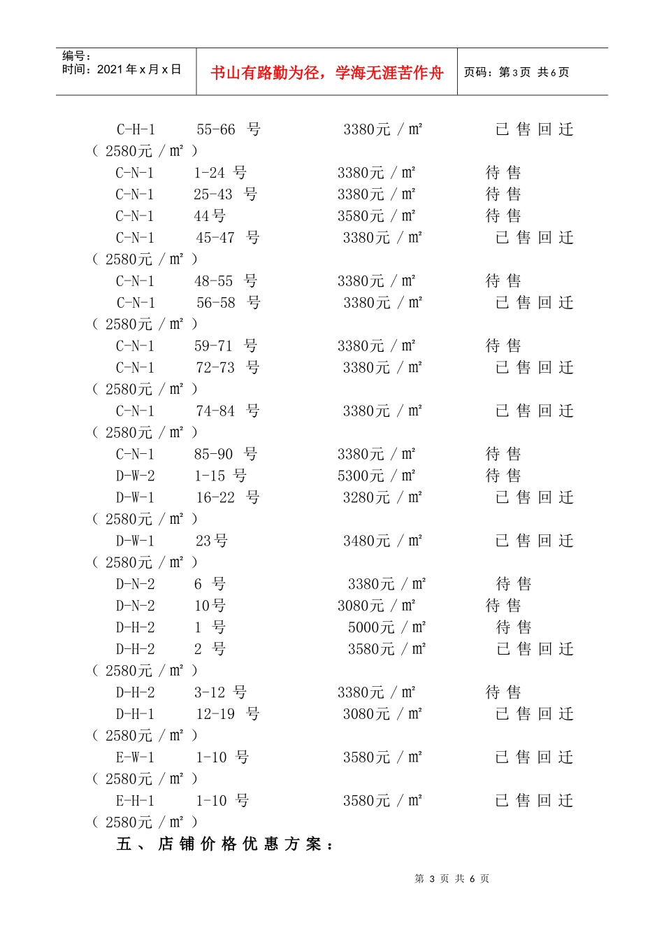 某商城招商经营方案_第3页