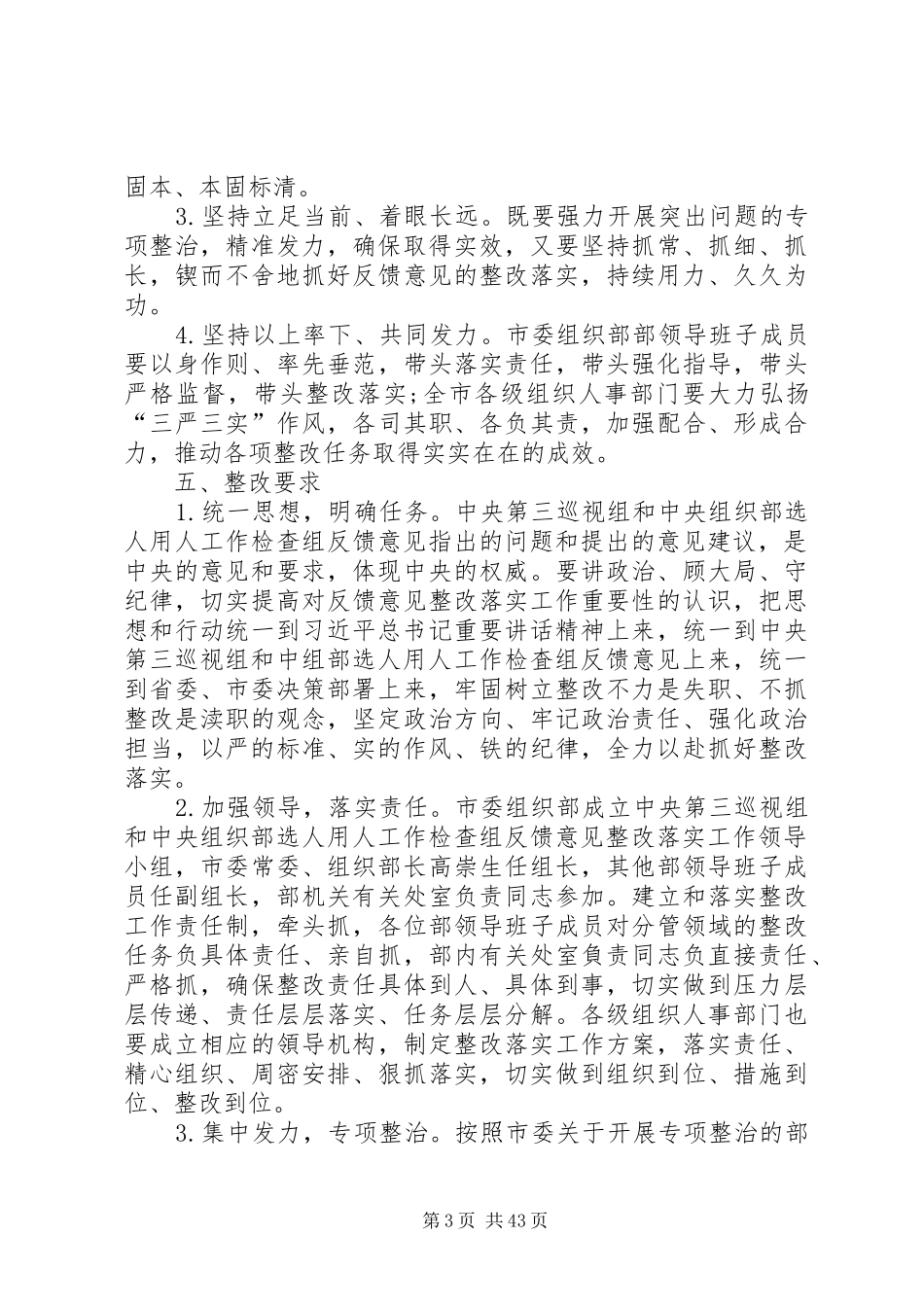 回头看整改落实实施方案_第3页