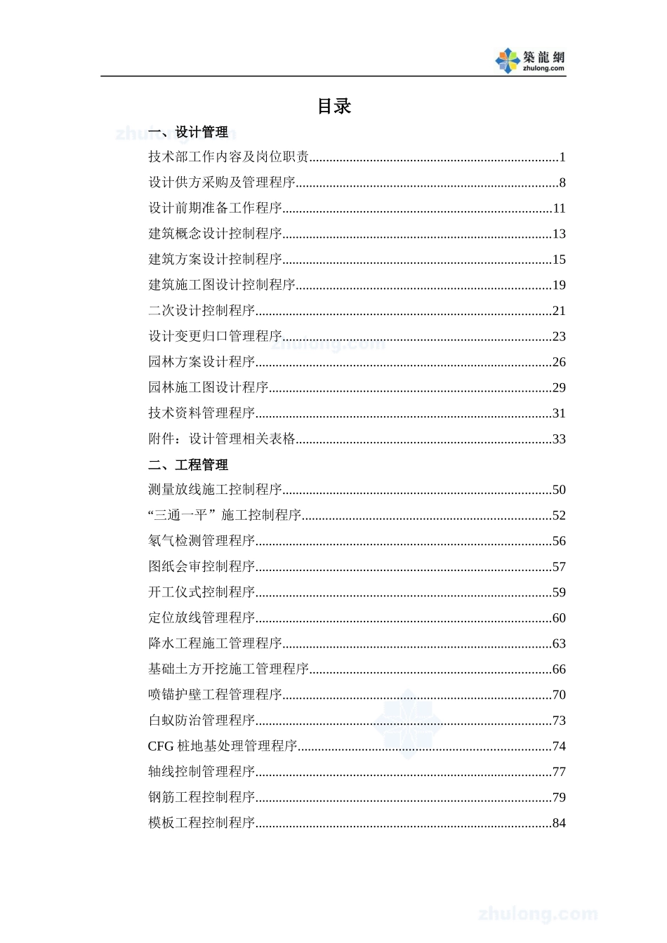 某地产_设计_工程_预算管理程序手册_287页_第2页
