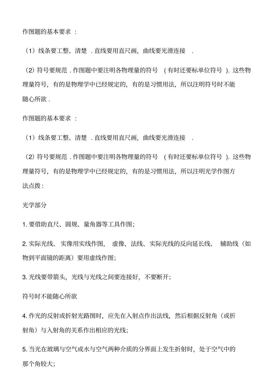 (完整word)初中物理作图题专题_第2页