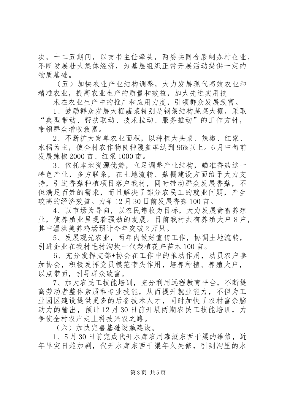 桥头村整改提高晋位升级阶段整改实施方案_第3页