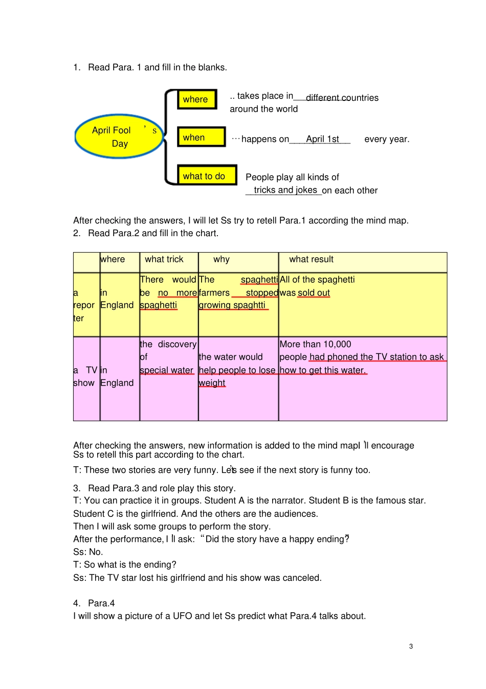 (完整word版)说课稿unit12lifeisfulloftheunexpected2b_第3页