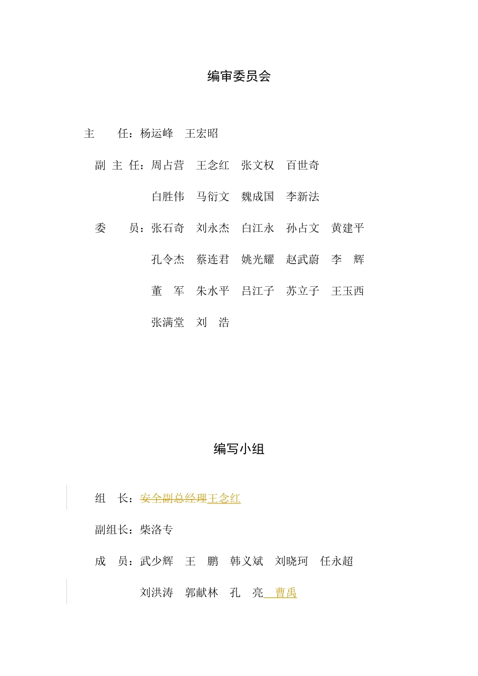 某公司风险预控管理体系管理手册_第2页