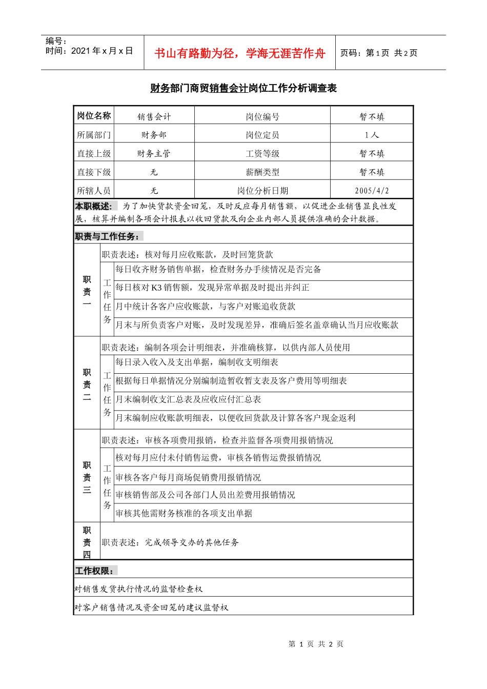 某咨询—广东中顺纸业财务部商贸公司销售会计_第1页