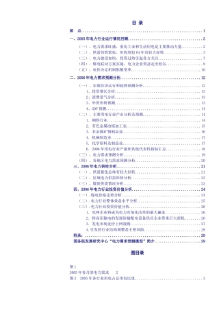 某年电力行业年度报告