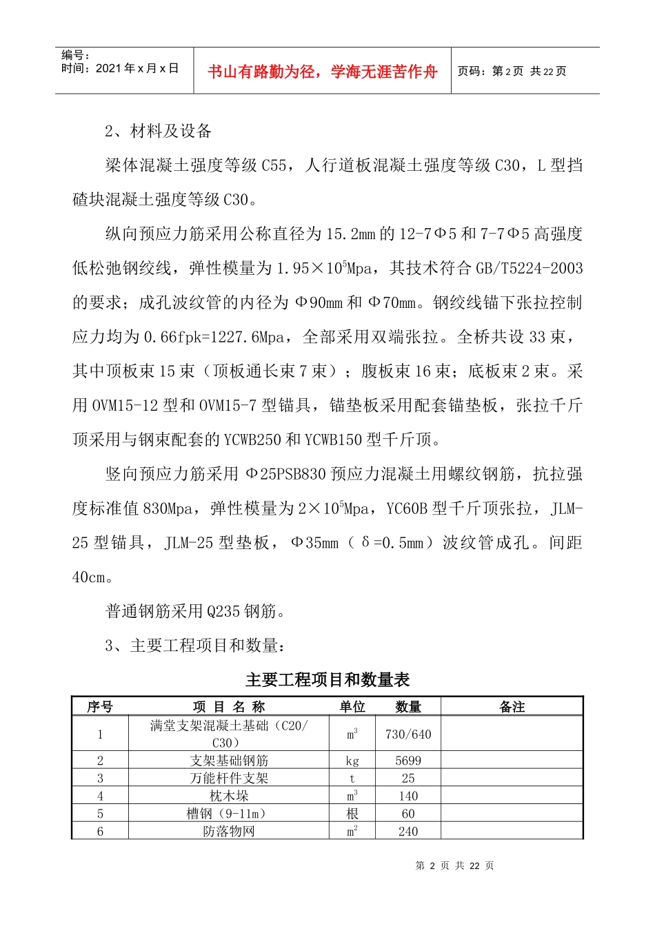 某大桥连续梁施工组织设计_第2页