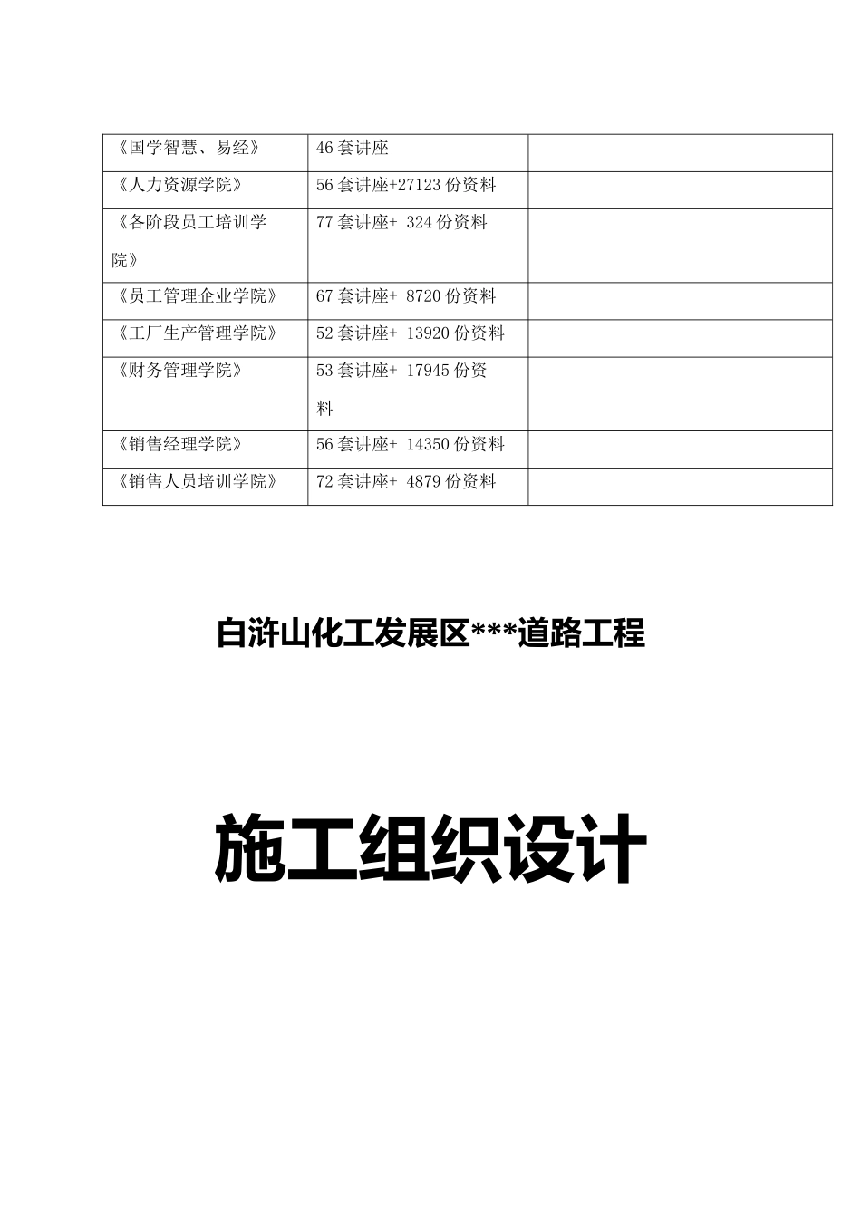 某开发区道路施工组织设计_第2页