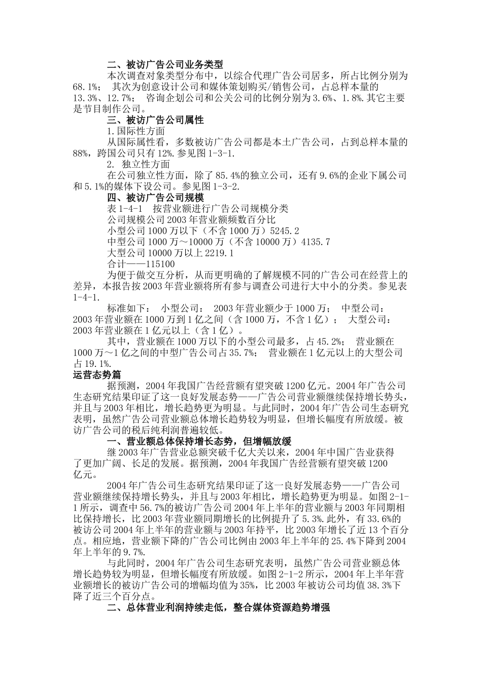 某年长中国广告公司生态调查专项综合报告_第2页