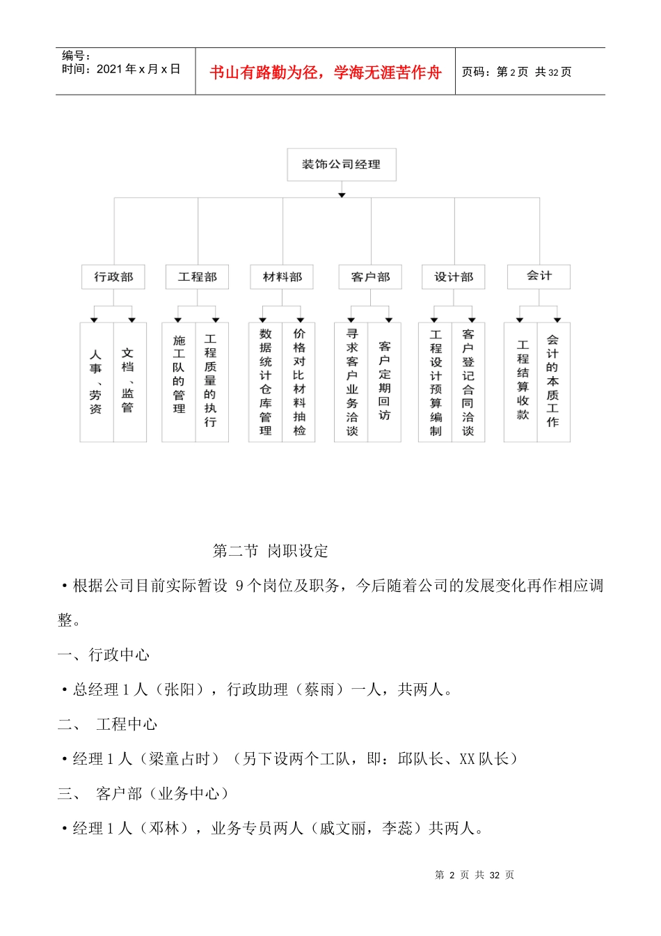 某家装公司管理制度_第2页
