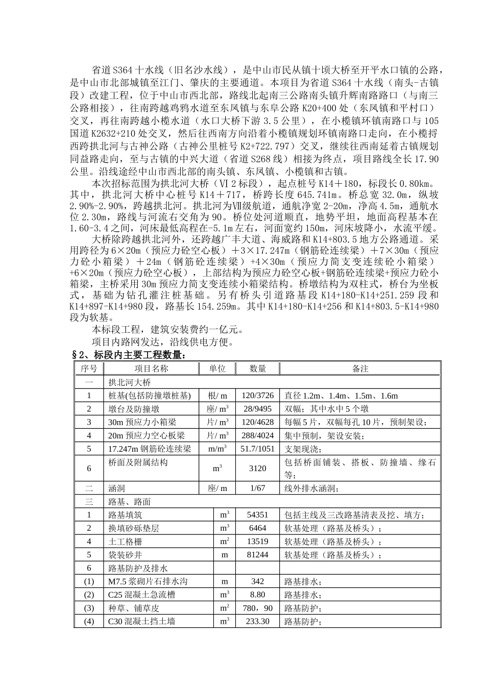 某大桥施工组织设计方案(PDF 66页)_第2页
