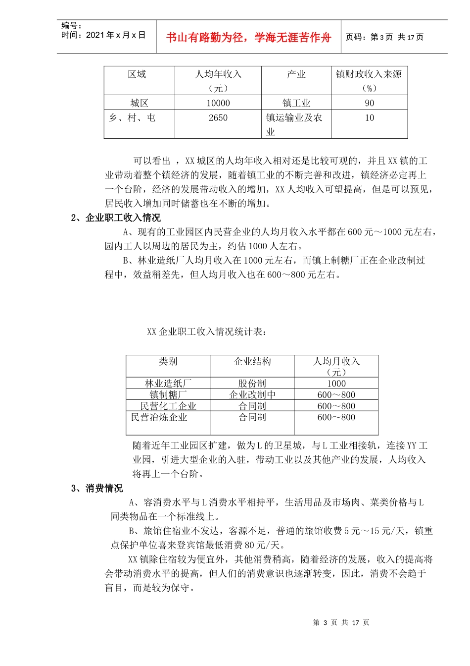 某小区住宅市场调查分析报告_第3页