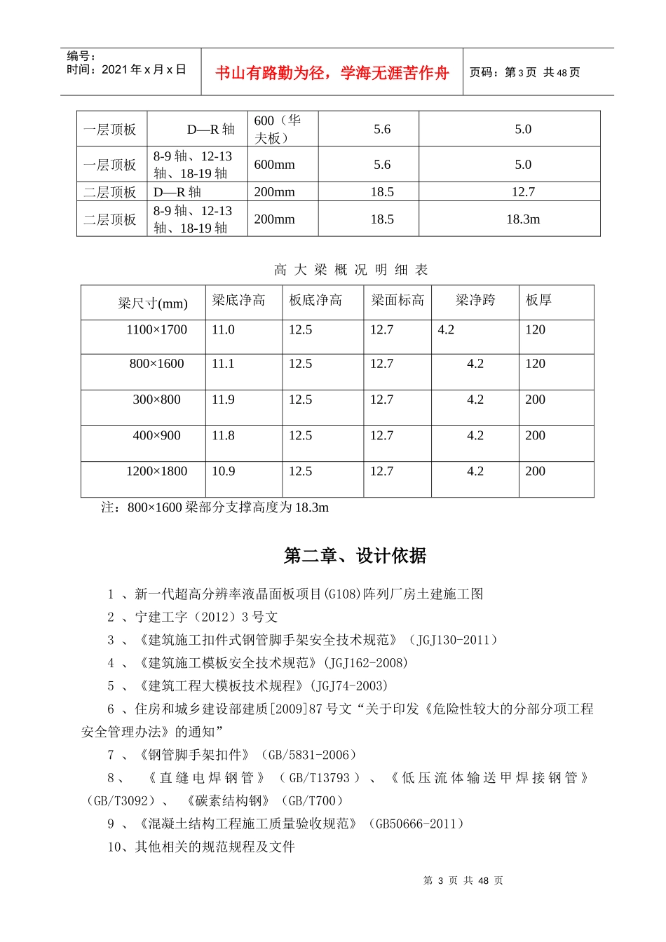 某大型厂房高支模施工方案_第3页