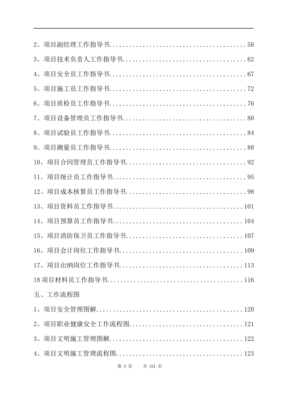 某建筑公司项目部施工管理制度汇编(流程图岗位职责20_第3页