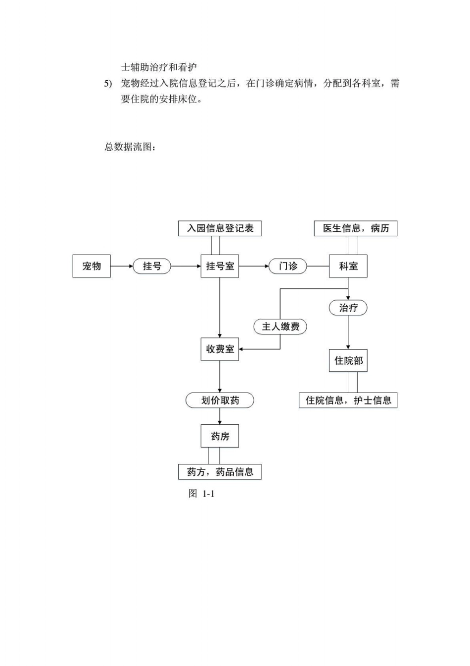 宠物医院信息管理系统数据库课程设计_第3页