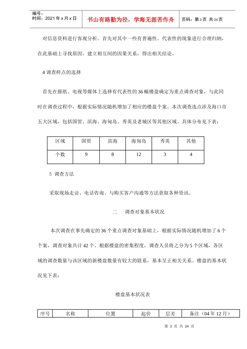 某市房地产市场调查报告(doc 22页)_第3页