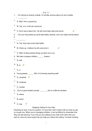 (完整word版)国家开放大学人文英语3