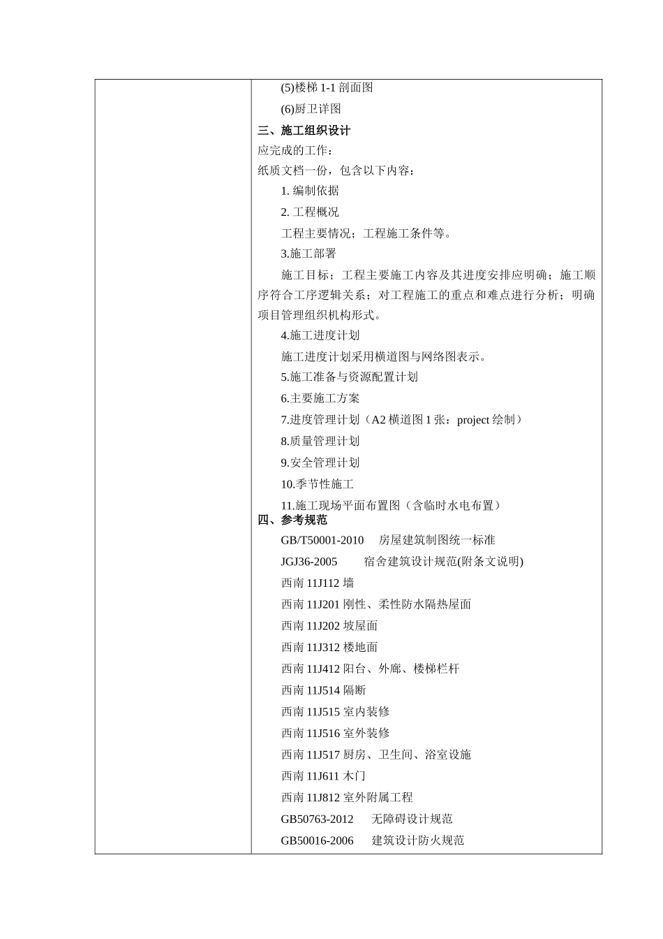 某学校教职工宿舍楼施工组织设计方案_第3页