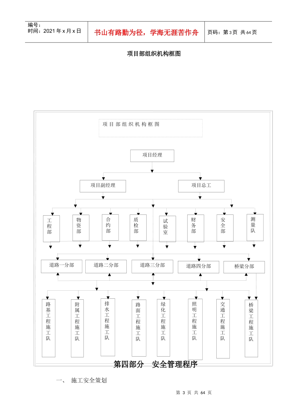 某大道工程安全管理办法_第3页