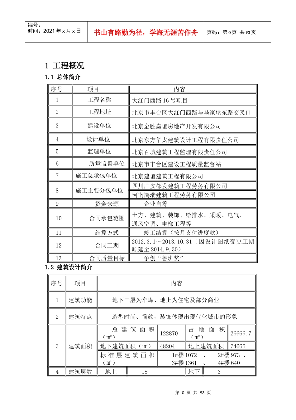 某工程项目创优策划方案_第2页
