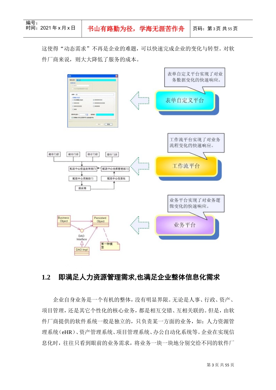 某某公司人力资源管理系统功能简介_第3页
