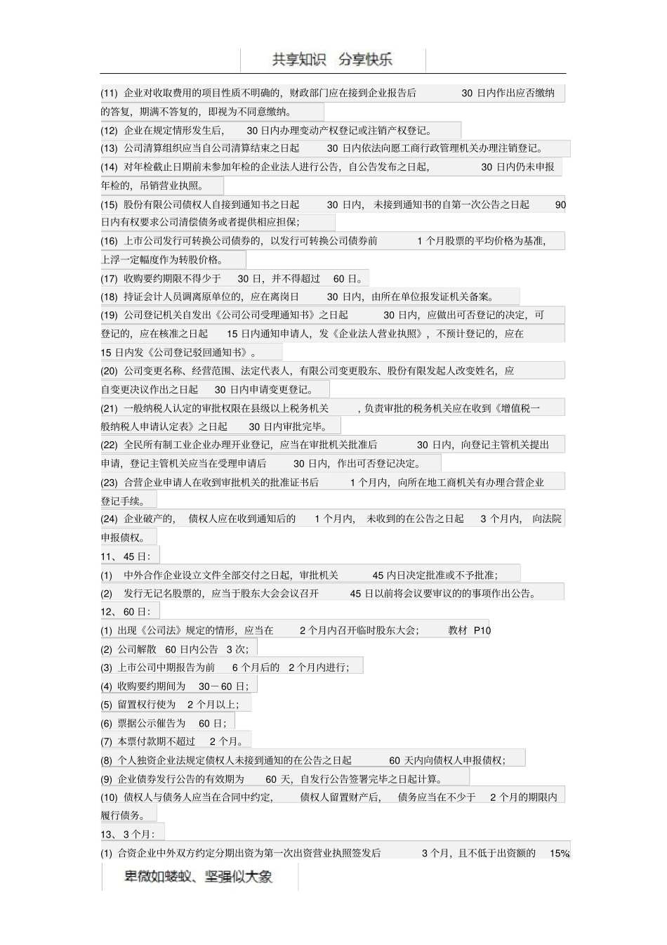 中级经济法总结_第3页