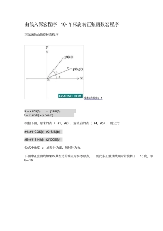 数控机床宏程序例题