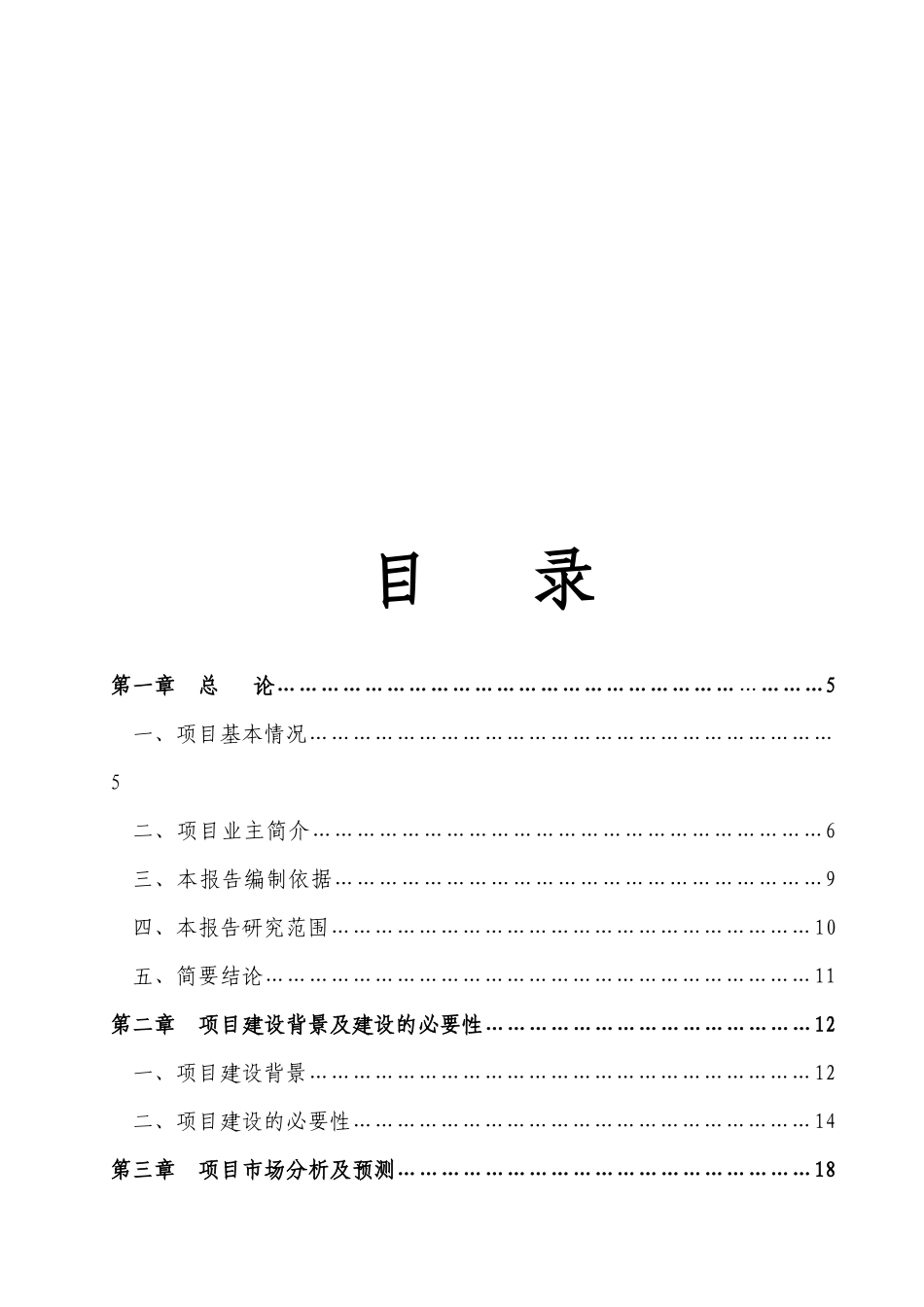 某某项目可行性研究报告_第1页