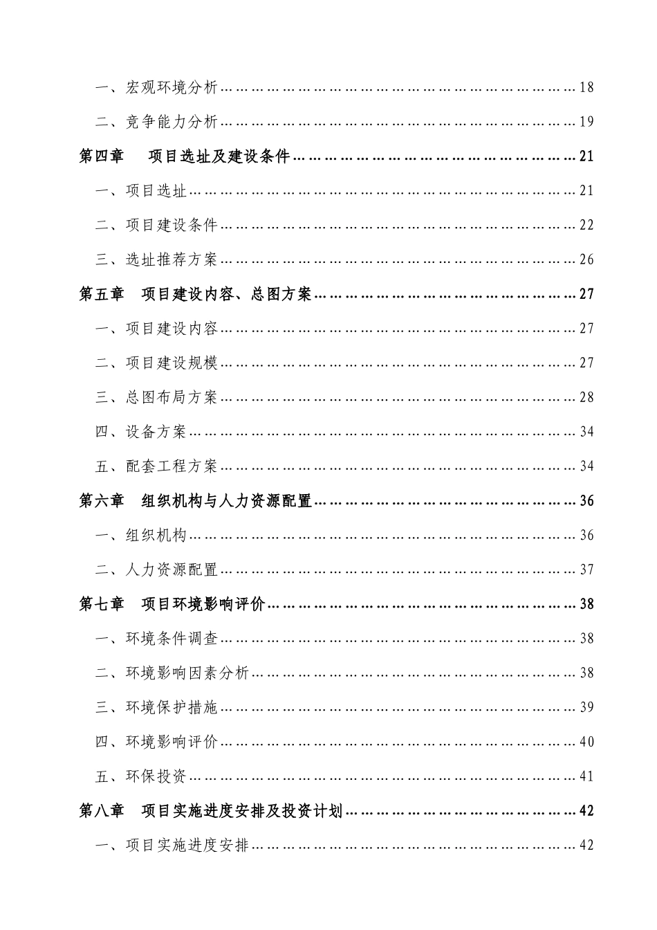 某某项目可行性研究报告_第2页