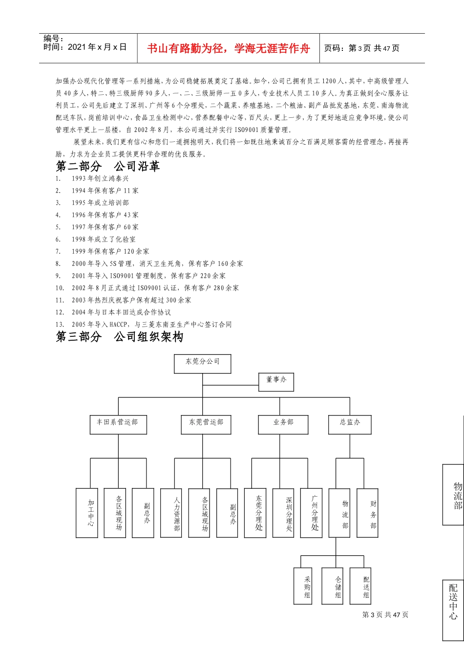 某某饮食服务有限公司员工手册_第3页
