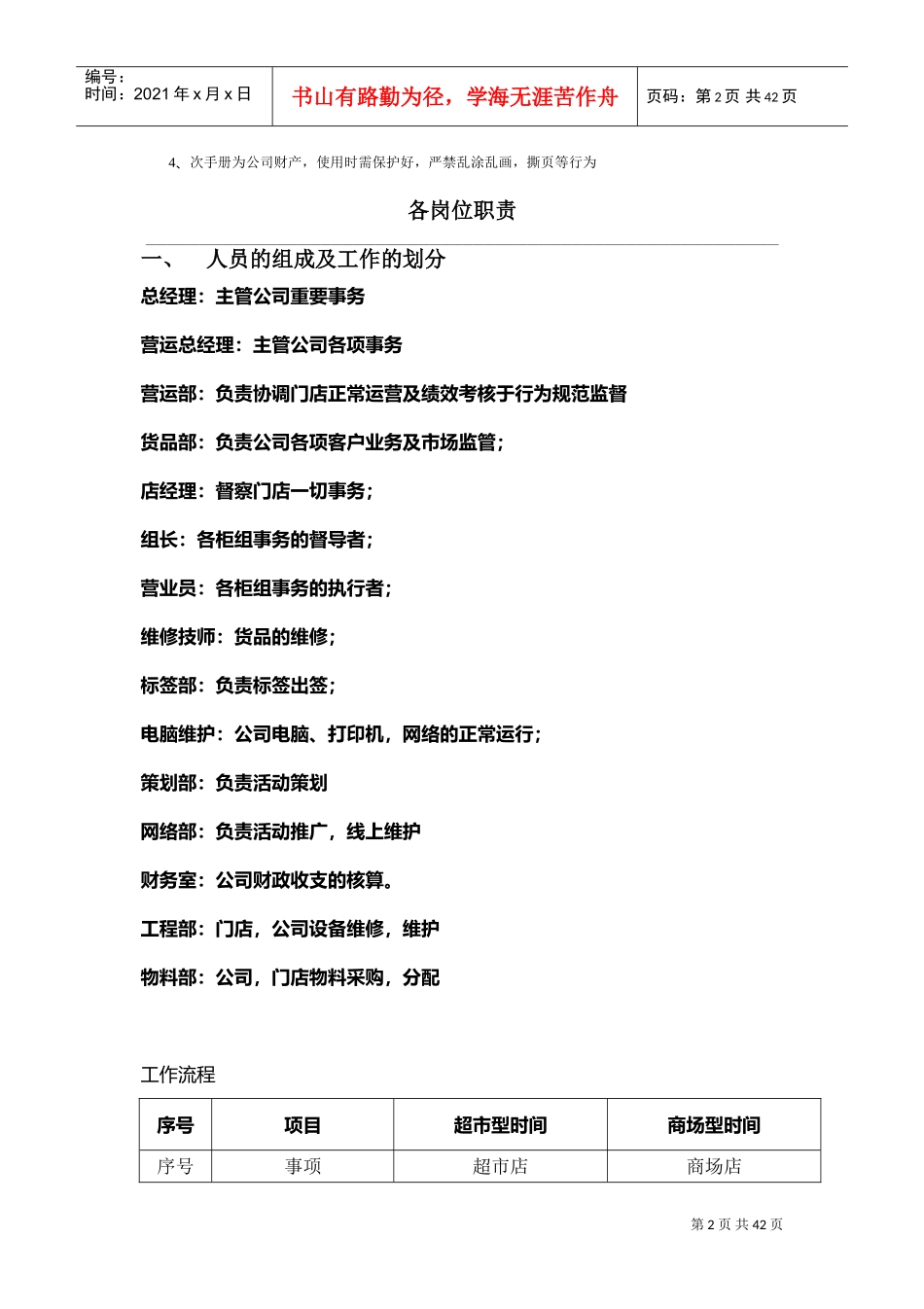 某某珠宝公司员工手册_第2页