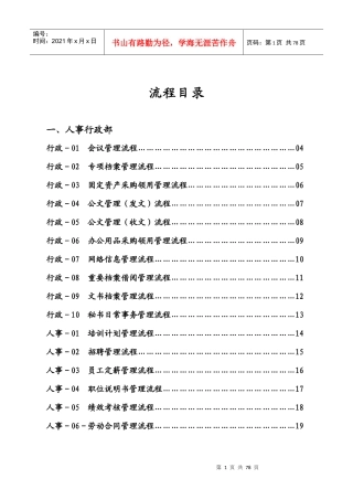 某房地产集团有限公司专项档案管理流程方案