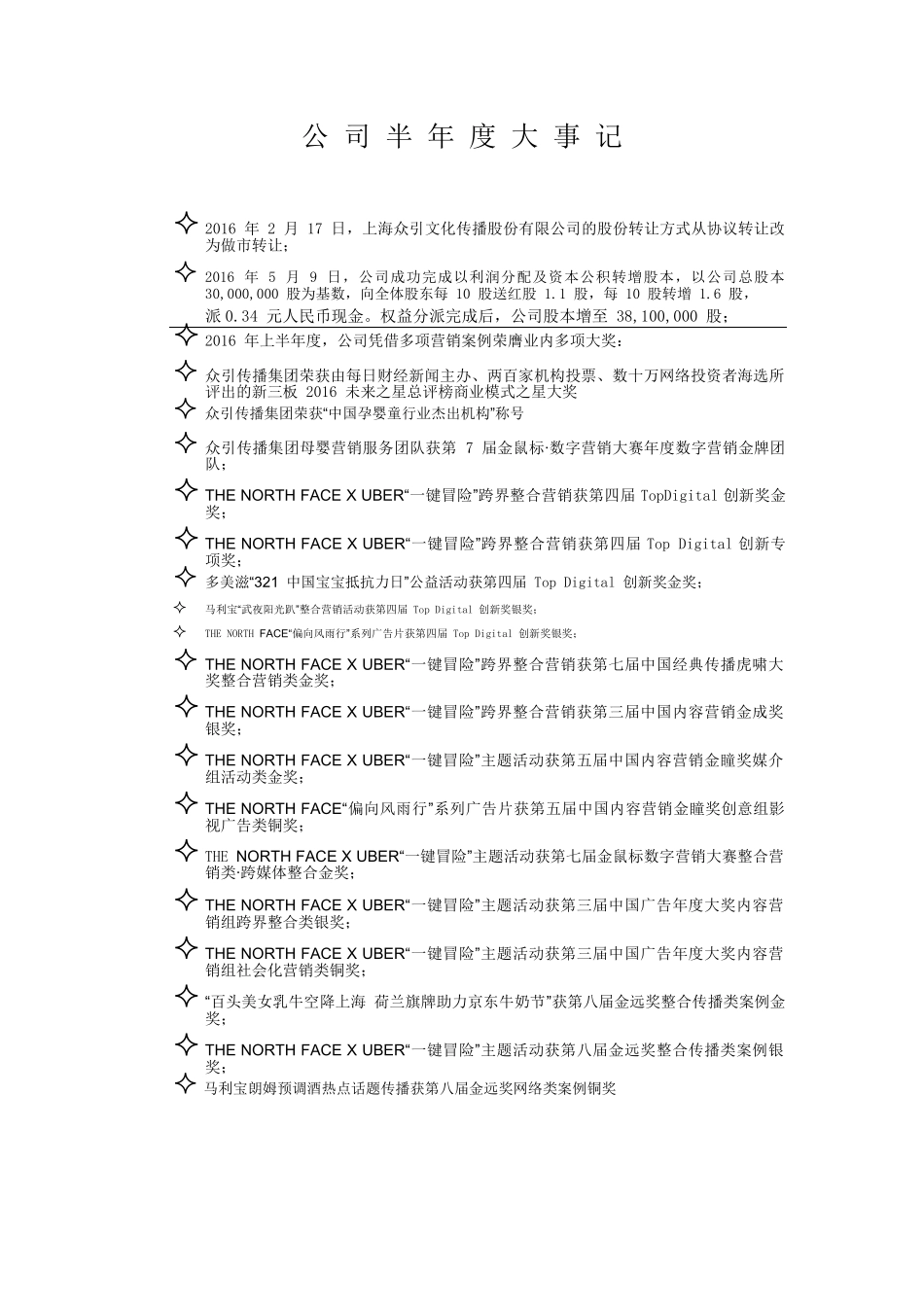 某文化传播股份有限公司半年度报告_第2页