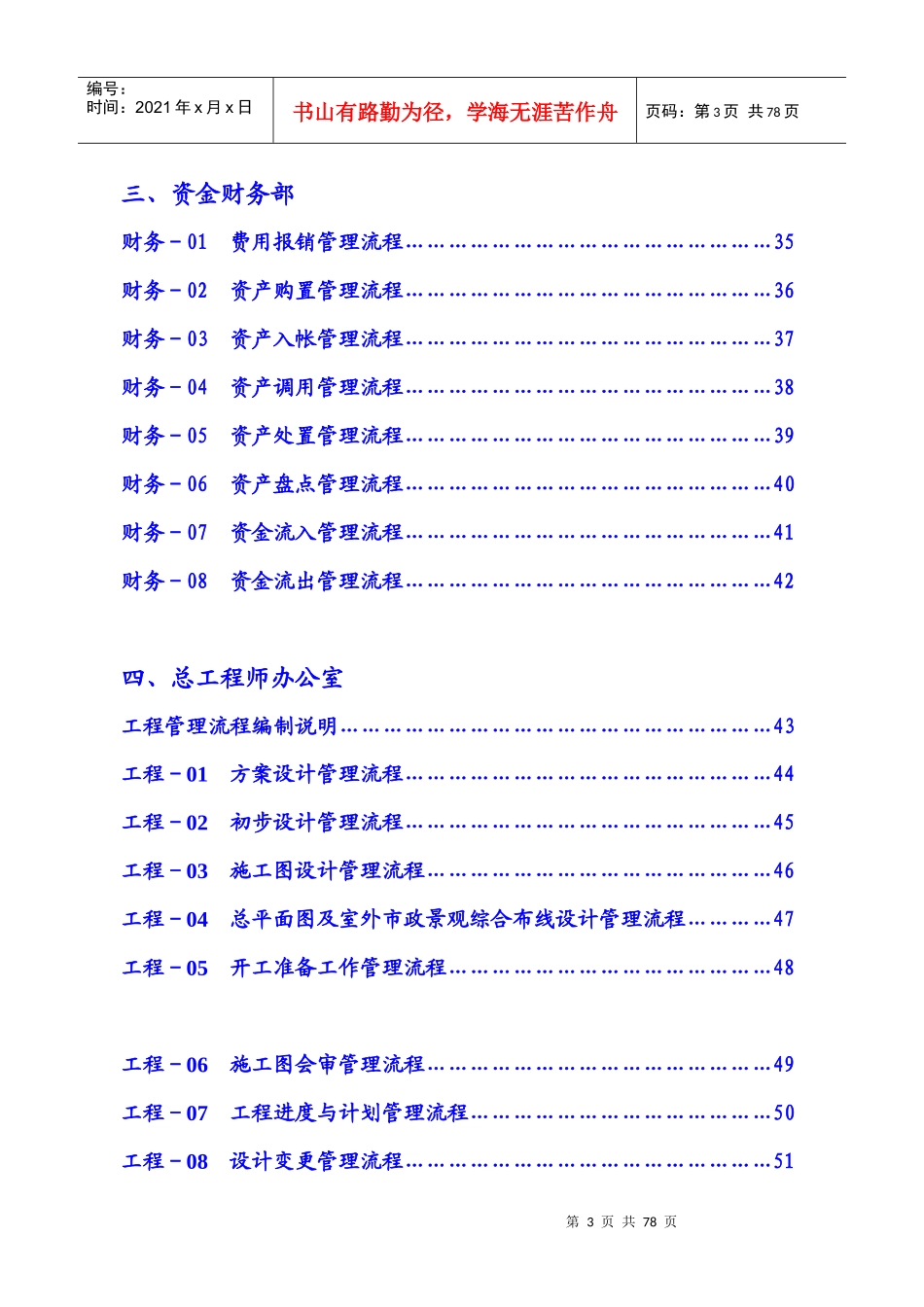 某房地产集团公司全套管理流程_第3页