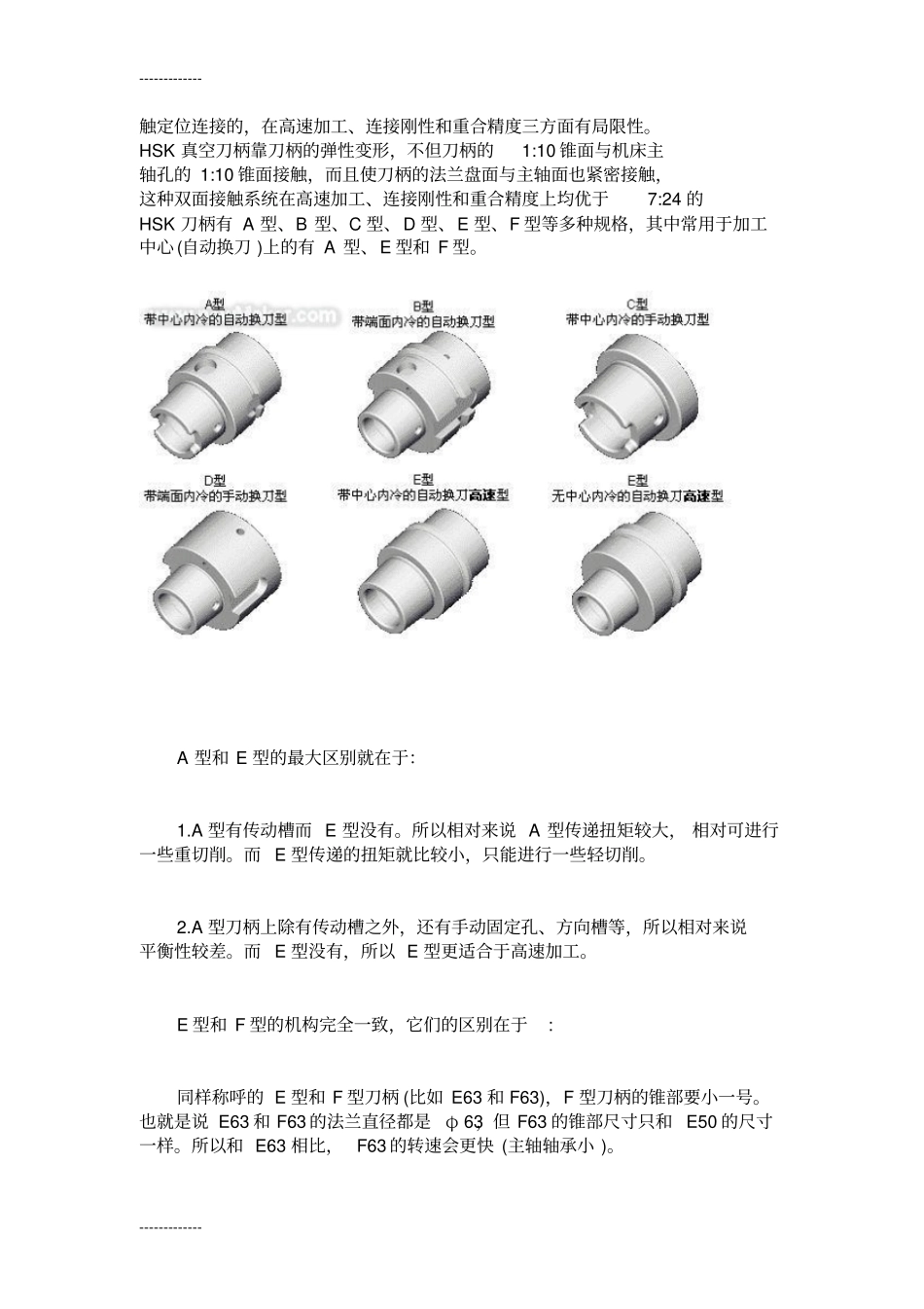 (整理)刀柄系统种类规格培训_第2页