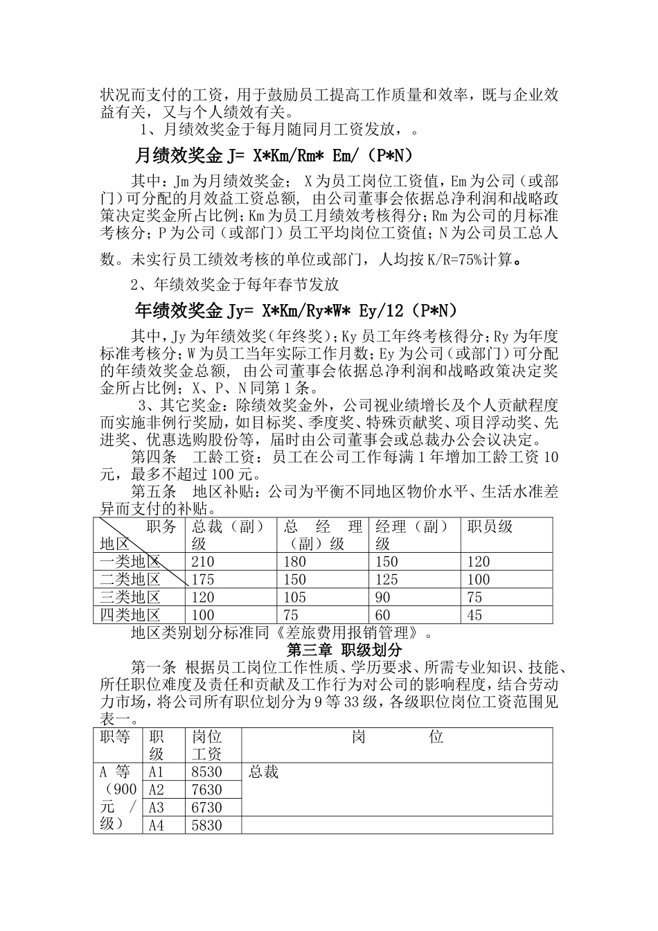 某某集团薪酬分配体系管理制度_第2页