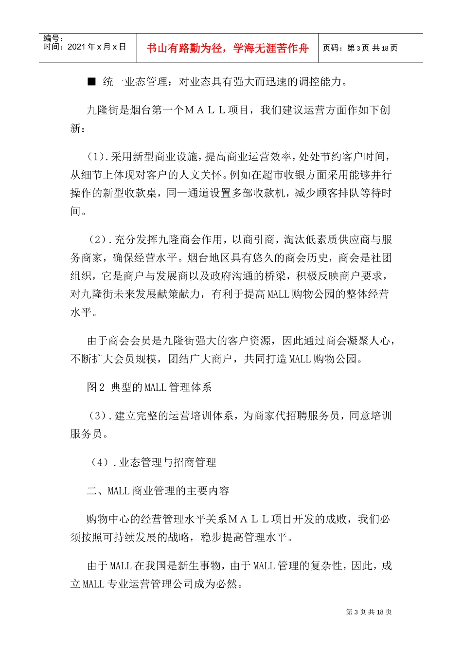 某某公司业态管理规划_第3页