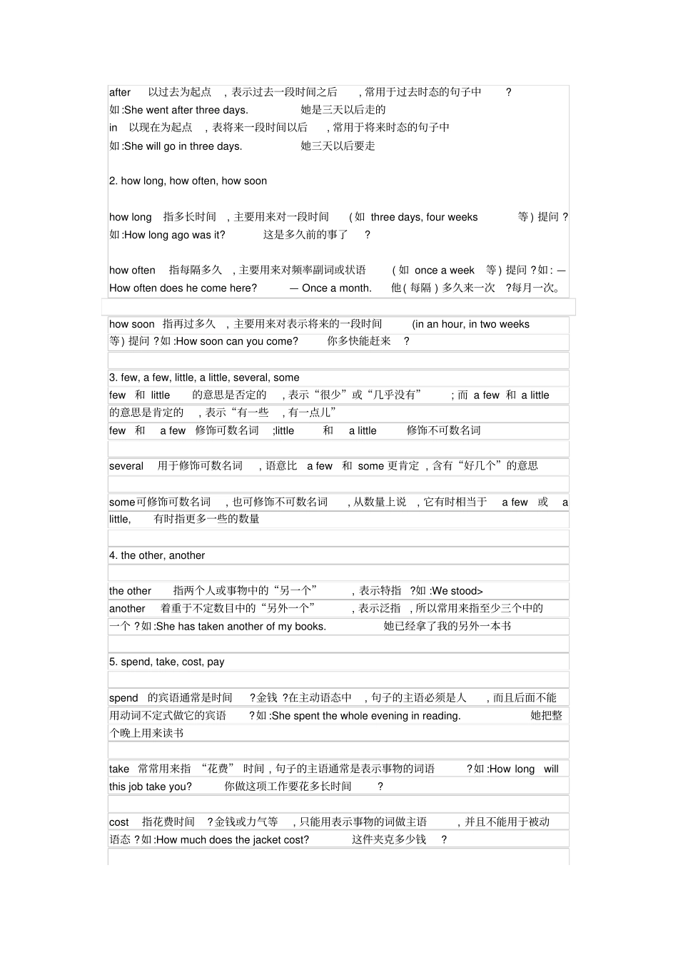 中考英语精华知识点全汇总_第2页