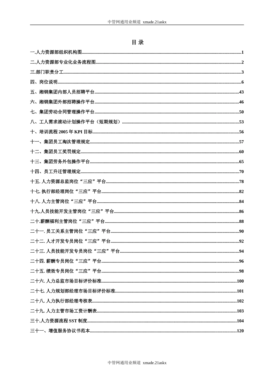 某某集团人力资源流程设计方案_第2页