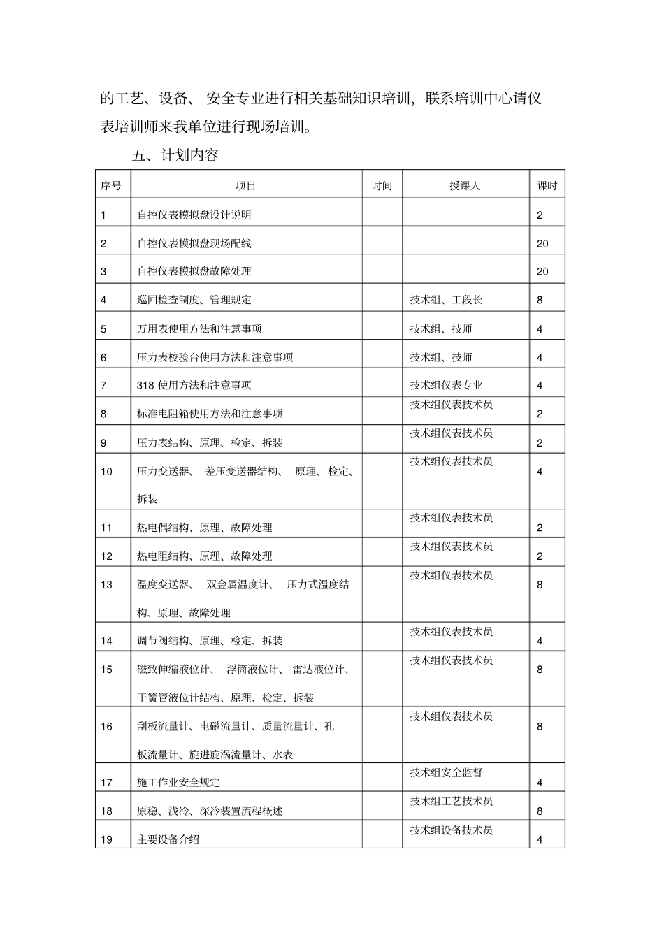 仪表工培训计划讲课教案_第3页