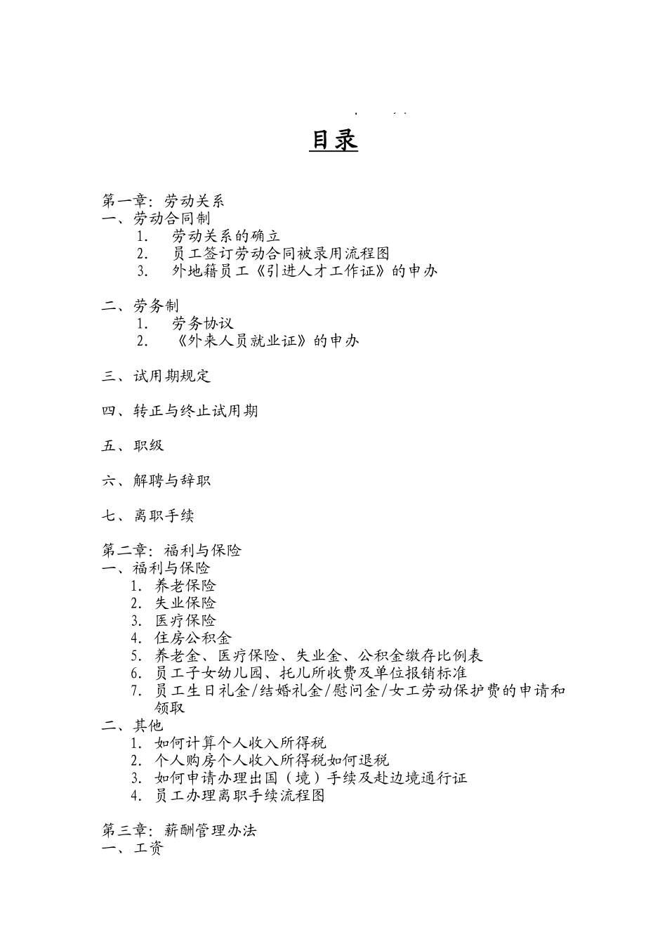 某某公司薪资与福利手册_第2页