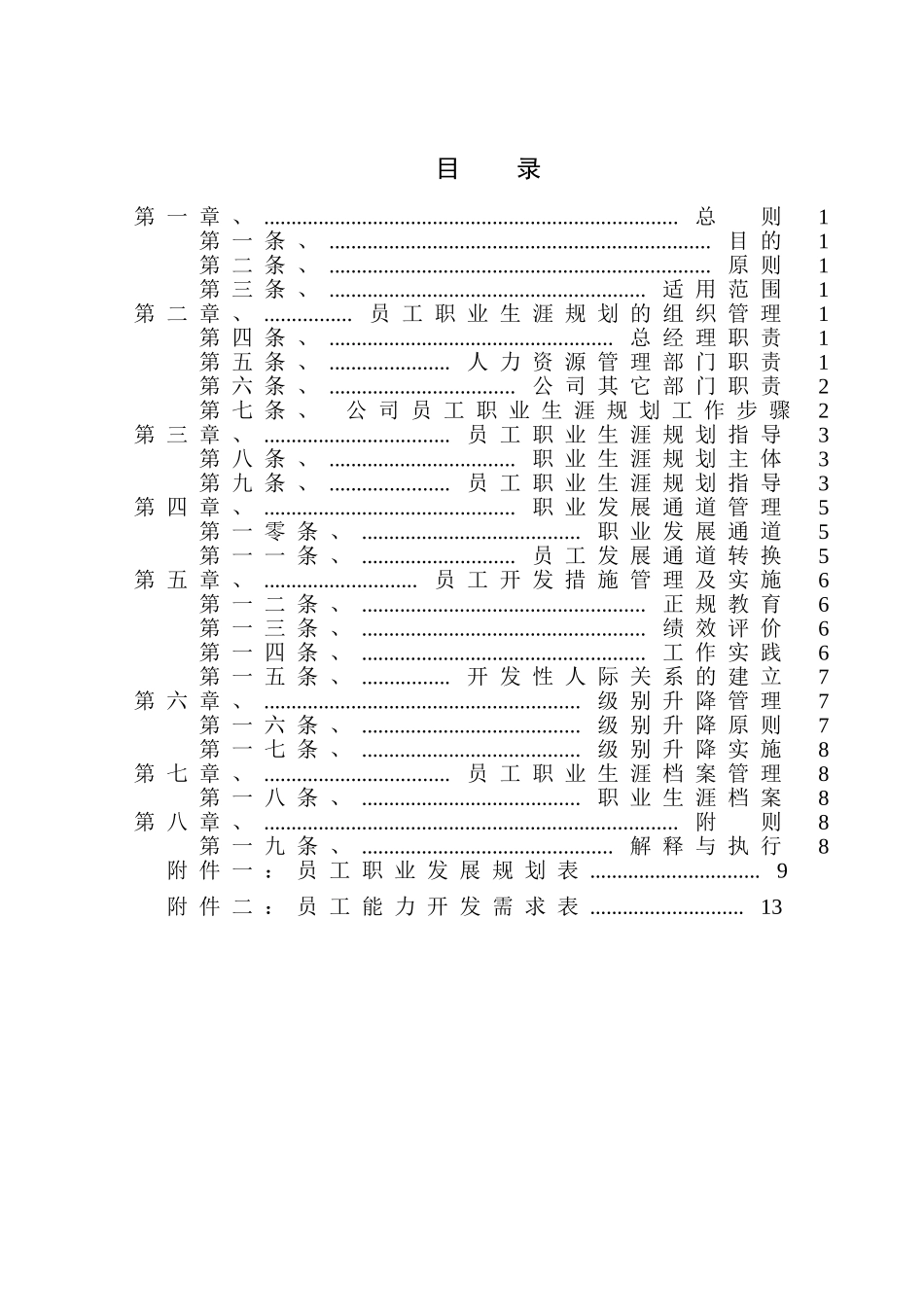 某某纸业集团员工职业生涯管理办法_第2页