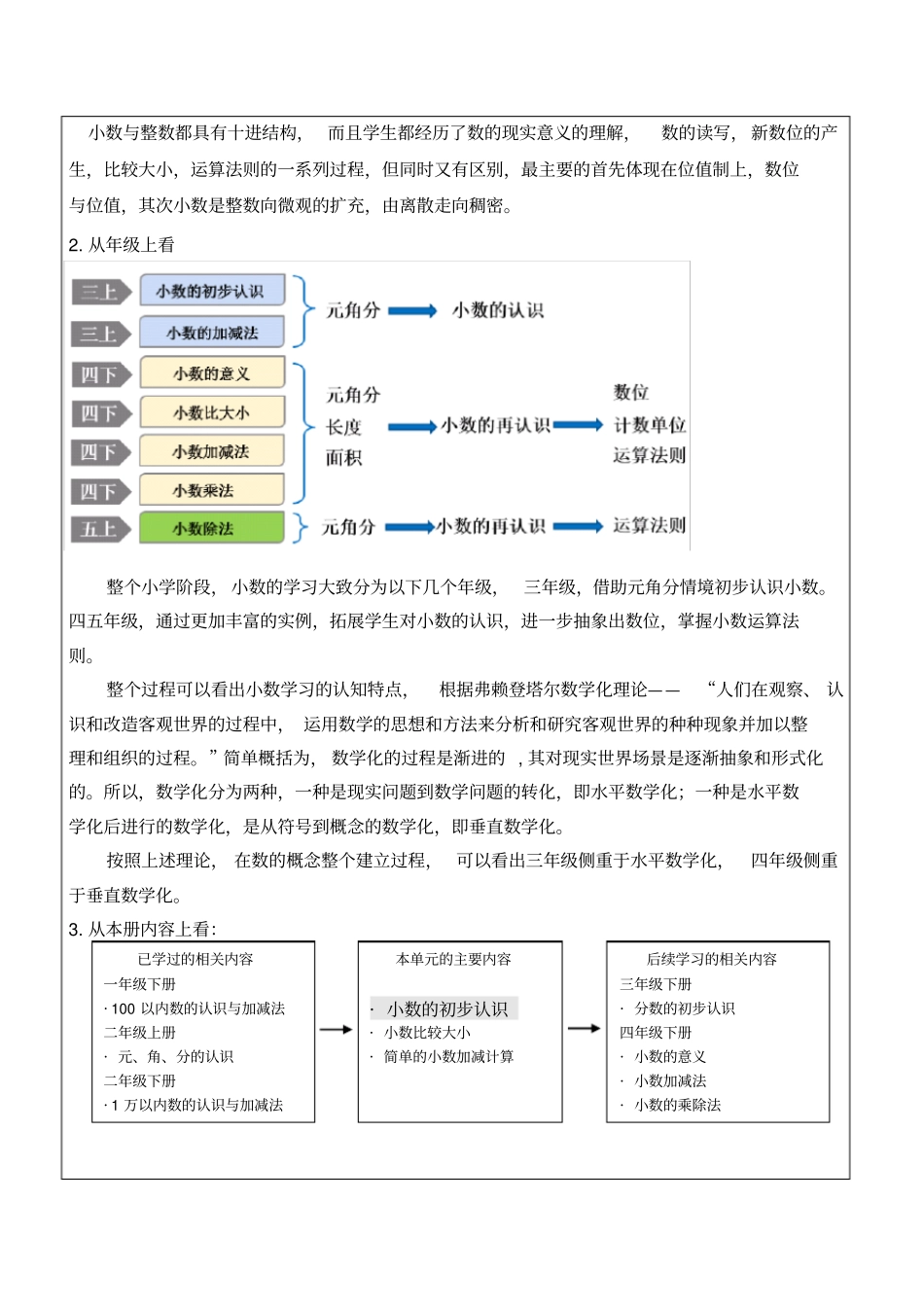 新北师大版小学数学三年级上册《八认识小数：文具店》优质课教学设计_0_第2页