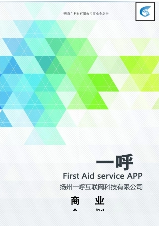 某网科技有限公司商业计划书